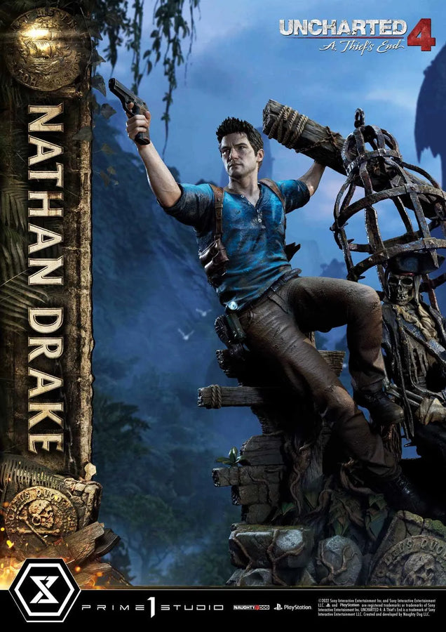 Nathan Drake (Regular Version) Uncharted 4: A Thief's End – Prime1Studio – ActionFigure Brasil