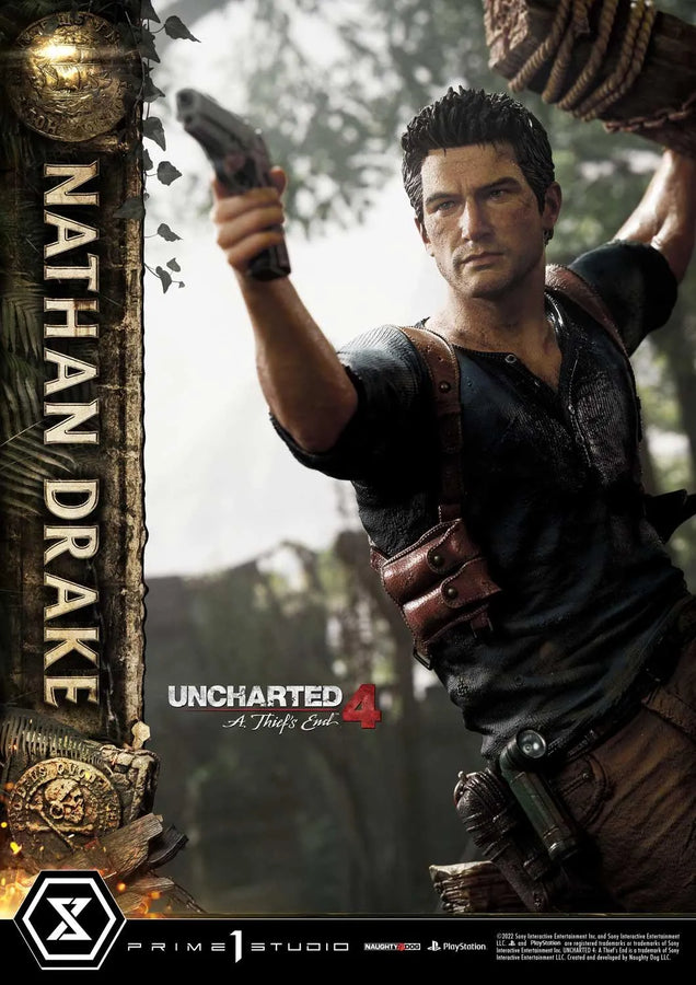 Nathan Drake (Regular Version) Uncharted 4: A Thief's End – Prime1Studio – ActionFigure Brasil