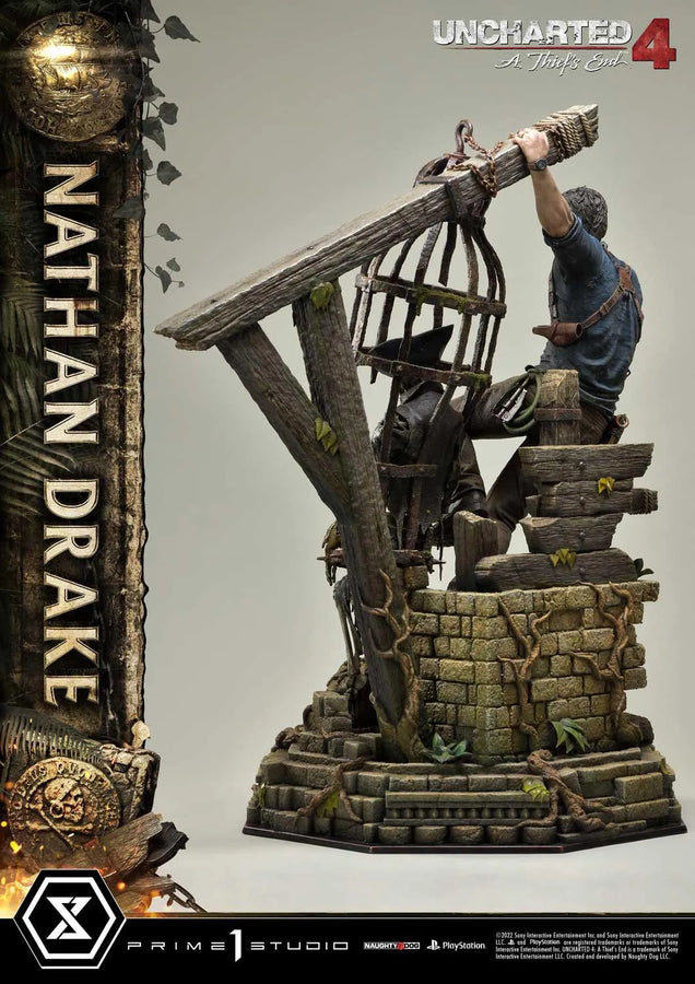 Nathan Drake (Regular Version) Uncharted 4: A Thief's End – Prime1Studio – ActionFigure Brasil