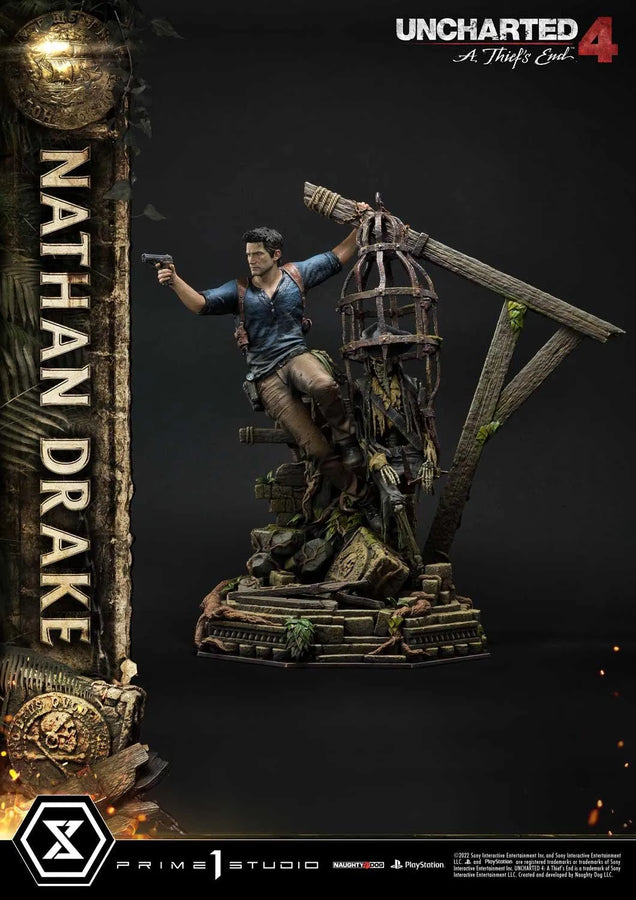 Nathan Drake (Regular Version) Uncharted 4: A Thief's End – Prime1Studio – ActionFigure Brasil