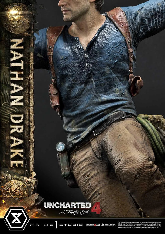 Nathan Drake (Regular Version) Uncharted 4: A Thief's End – Prime1Studio – ActionFigure Brasil