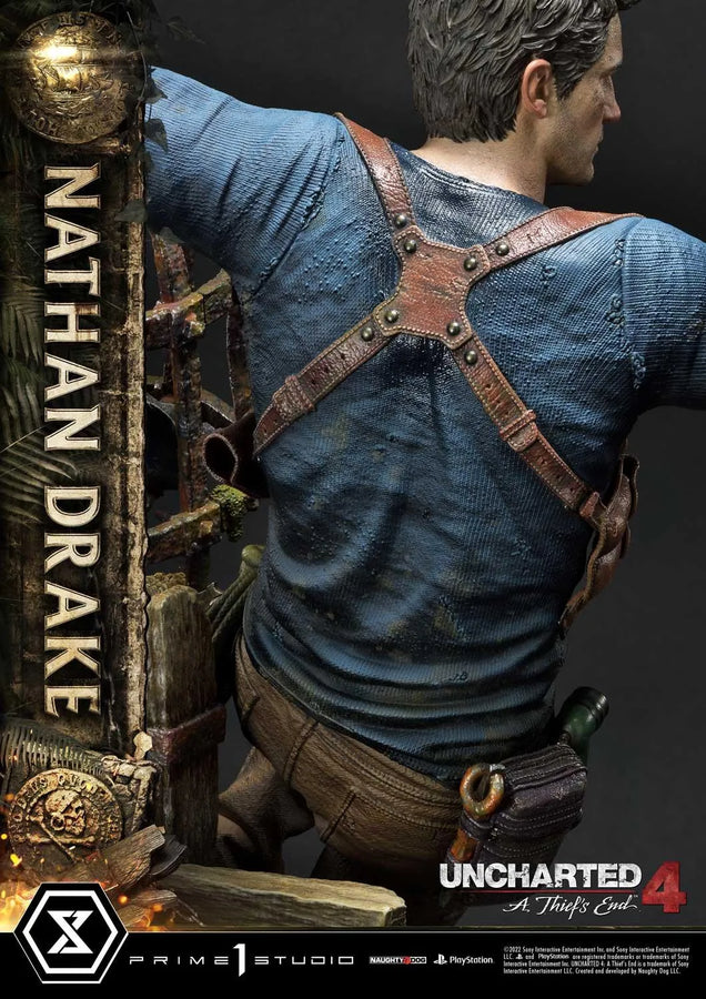 Nathan Drake (Regular Version) Uncharted 4: A Thief's End – Prime1Studio – ActionFigure Brasil