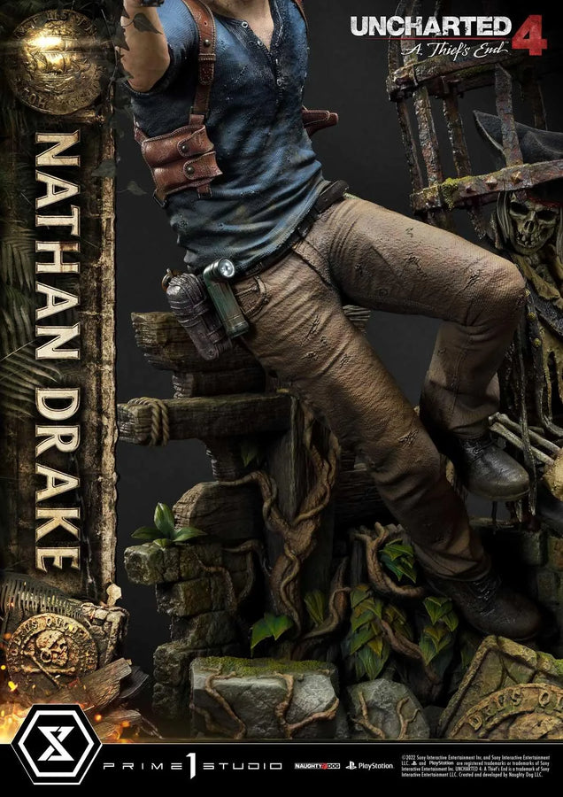 Nathan Drake (Regular Version) Uncharted 4: A Thief's End – Prime1Studio – ActionFigure Brasil