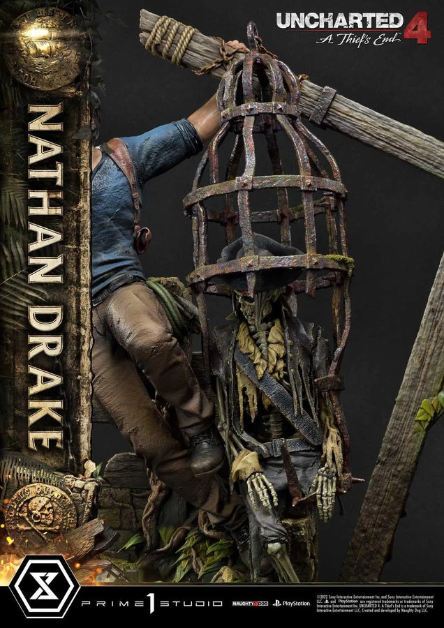 Nathan Drake (Regular Version) Uncharted 4: A Thief's End – Prime1Studio – ActionFigure Brasil
