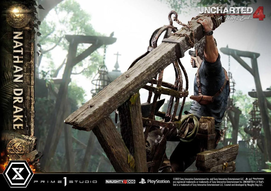 Nathan Drake (Regular Version) Uncharted 4: A Thief's End – Prime1Studio – ActionFigure Brasil