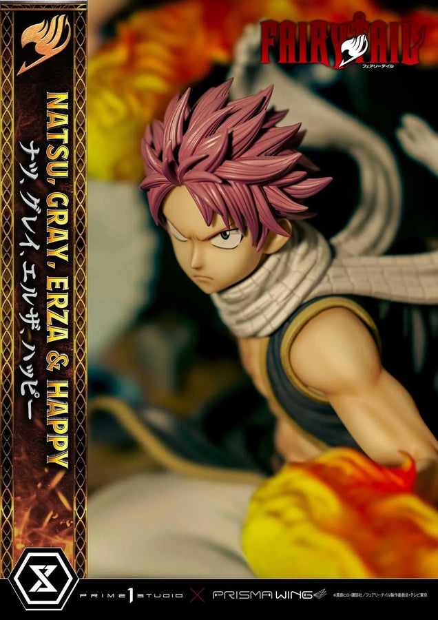 NATSU, GRAY, ERZA AND HAPPY (Regular Version) TV animation FAIRY TAIL – Prime1Studio – ActionFigure Brasil