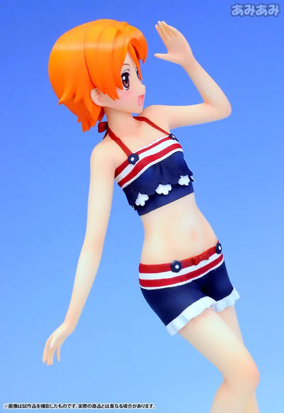 Natsuiro Kiseki - Aizawa Natsumi - Beach Queens - 1/10 - Swimsuit ver. (Wave)ㅤ – Wave – ActionFigureBrasil — com base expositora