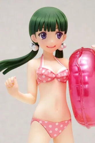 Natsuiro Kiseki - Hanaki Yuka - Beach Queens - 1/10 - Swimsuit ver. (Wave)ㅤ – Wave – ActionFigureBrasil — ambientada