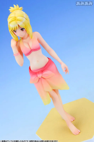 Natsuiro Kiseki - Mizukoshi Saki - Beach Queens - 1/10 - Swimsuit ver. (Wave)ㅤ – Wave – ActionFigureBrasil — ângulo diferente