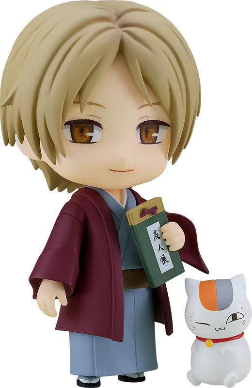 Natsume Yuujinchou - Madara (Nyanko-sensei) - Natsume Takashi - Riou (Black Nyanko) - Nendoroid #2675 - Traditional Clothing Ver. (Good Smile Company)ㅤ – Good Smile Company – ActionFigure Brasil