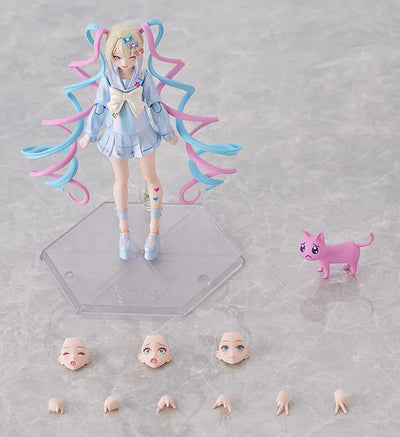 Needy Girl Overdose - Chouzetsu Saikawa Tenshi-chan - P-chan - Figma (#659) (Good Smile Company, Max Factory) [Shop Exclusive]ㅤ – Good Smile Company – ActionFigureBrasil — com base expositora