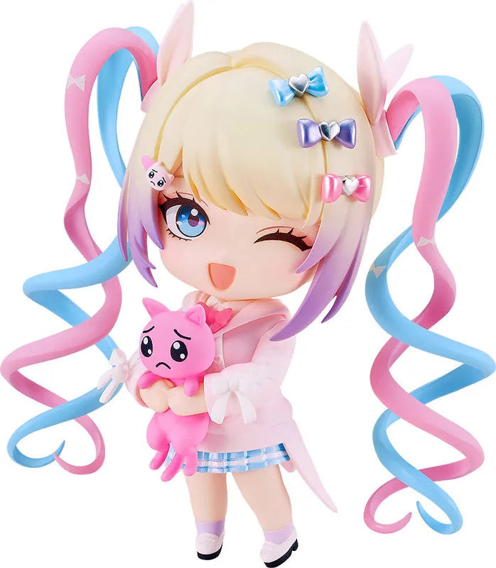 Needy Girl Overdose - Chouzetsu Saikawa Tenshi-chan - P-chan - Nendoroid (#2869) - Outing Ver. (Good Smile Company)ㅤ – Good Smile Company – ActionFigureBrasil