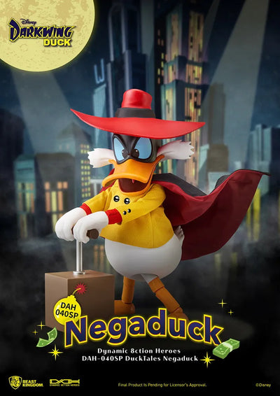 Negaduck – Beast Kingdom – ActionFigure Brasil — ambientada