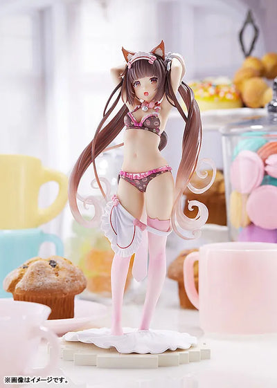 Nekopara - Chocola - 1/7 - Lovely Sweets Time (PLUM)ㅤ – PLUM – ActionFigureBrasil — embalagem