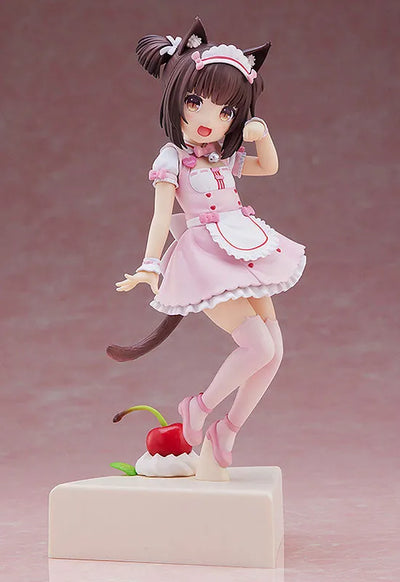 Nekopara - Chocola - 1/7 - Pretty Kitty Style, Pastel Sweet (PLUM)ㅤ – PLUM – ActionFigure Brasil — ângulo diferente