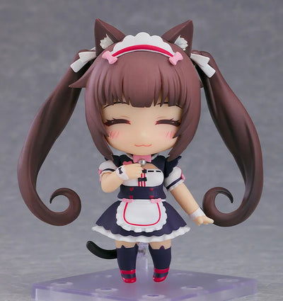 Nekopara Sekai Connect - Chocola - Nendoroid (#3036) - Nekopara Sekai Connect Ver. (Good Smile Company)ㅤ – Good Smile Company – ActionFigureBrasil — ângulo diferente
