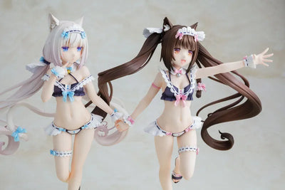 Nekopara - Vanilla - Chocola - KDcolle - 1/7 - Maid Swimsuit Ver. - Special Set (Alice Glint, Kadokawa) [Shop Exclusive]ㅤ – Kadokawa – ActionFigure Brasil — close