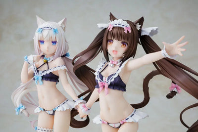 Nekopara - Vanilla - Chocola - KDcolle - 1/7 - Maid Swimsuit Ver. - Special Set (Alice Glint, Kadokawa) [Shop Exclusive]ㅤ – Kadokawa – ActionFigure Brasil — embalagem