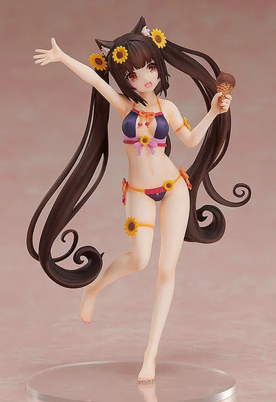 NekoPara Vol.1 Soleil Kaiten Shimashita! - Chocola - S-style - 1/12 - Swimsuit Ver. (FREEing)ㅤ – FREEing – ActionFigureBrasil — com base expositora