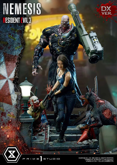 Nemesis (Deluxe Version) Resident Evil 3 – Prime1Studio – ActionFigure Brasil