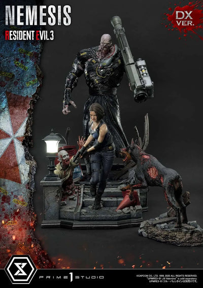 Nemesis (Deluxe Version) Resident Evil 3 – Prime1Studio – ActionFigure Brasil