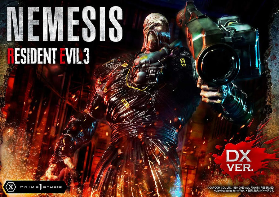 Nemesis (Deluxe Version) Resident Evil 3 – Prime1Studio – ActionFigure Brasil