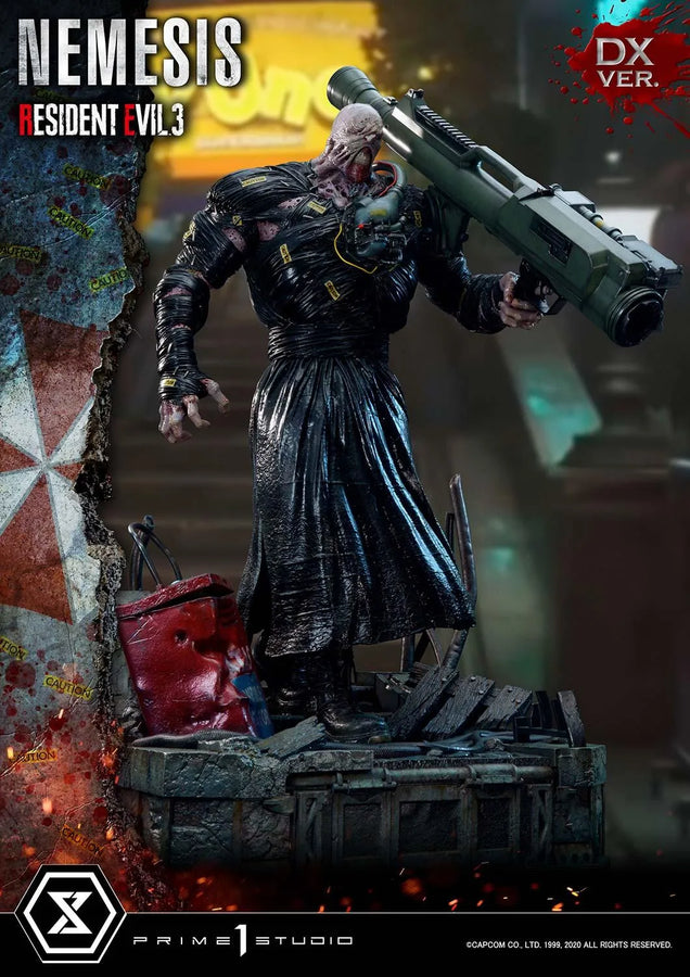 Nemesis (Deluxe Version) Resident Evil 3 – Prime1Studio – ActionFigure Brasil