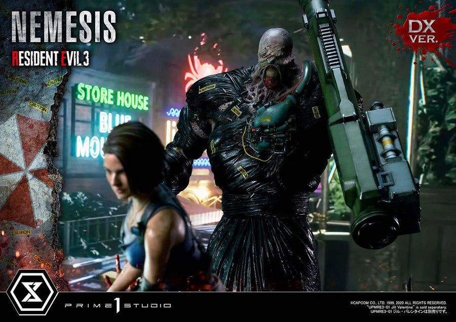 Nemesis (Deluxe Version) Resident Evil 3 – Prime1Studio – ActionFigure Brasil