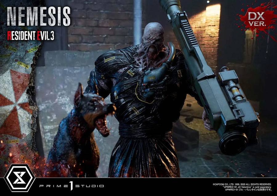 Nemesis (Deluxe Version) Resident Evil 3 – Prime1Studio – ActionFigure Brasil