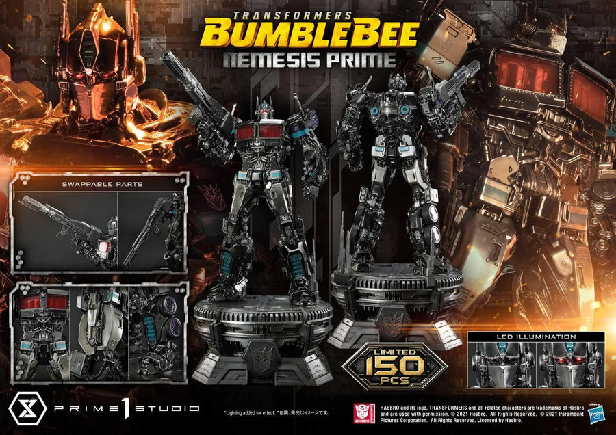 Nemesis Prime (Regular Version) Transformers: Bumblebee (Film) – Prime1Studio – ActionFigure Brasil