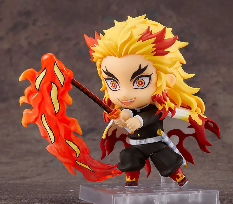 Nendoroid Demon Slayer: Kimetsu no Yaiba Kyojuro Rengokuㅤ – Good Smile Company – ActionFigure Brasil