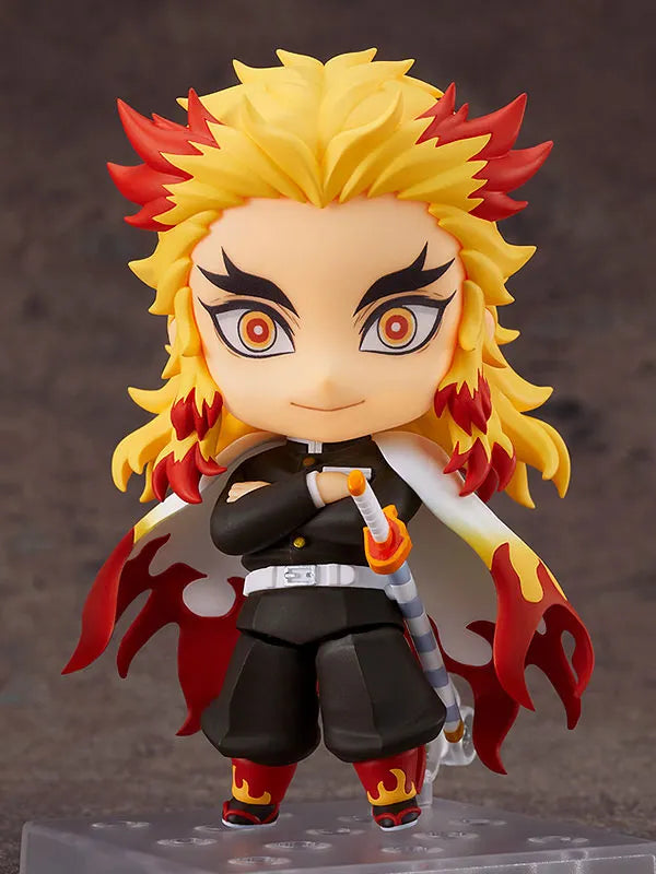 Nendoroid Demon Slayer: Kimetsu no Yaiba Kyojuro Rengokuㅤ – Good Smile Company – ActionFigure Brasil