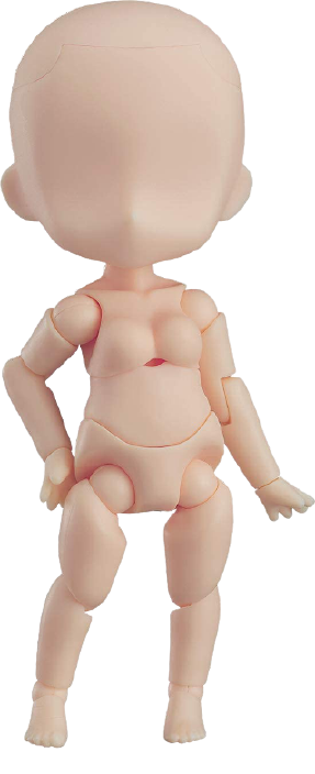 Nendoroid Doll - Archetype Woman - Cream (Good Smile Company)ㅤ – Good Smile Company – ActionFigureBrasil