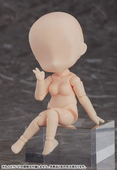 Nendoroid Doll archetype:Woman (cream)ㅤ – Good Smile Company – ActionFigure Brasil — embalagem