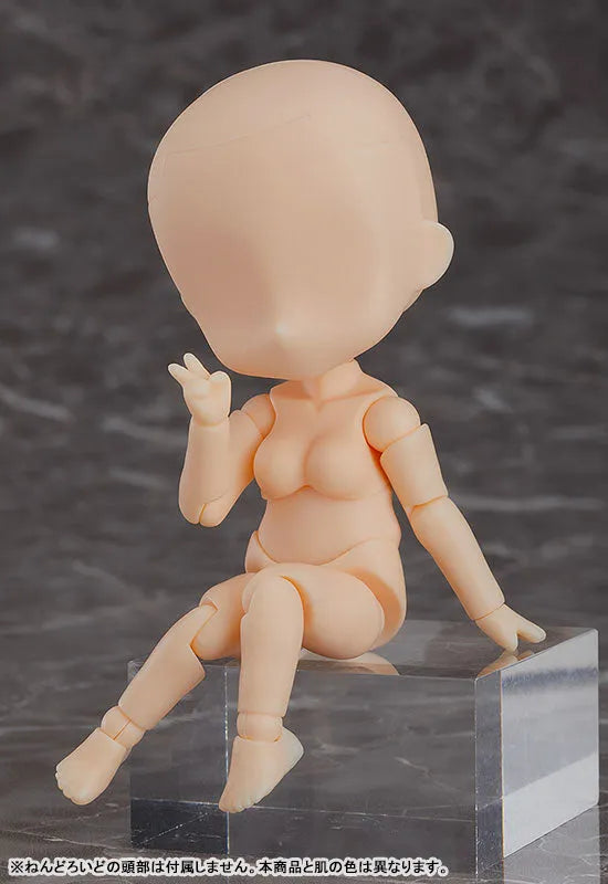 Nendoroid Doll archetype:Woman (peach)ㅤ – Good Smile Company – ActionFigureBrasil