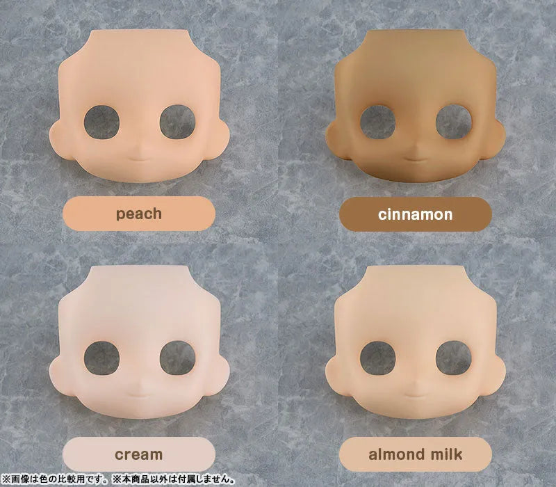 Nendoroid Doll - Customizable Face Plate 01 - Peach (Good Smile Company)ㅤ – Good Smile Company – ActionFigure Brasil