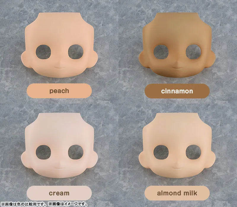 Nendoroid Doll Customizable Face Plate 02 (cinnamon)ㅤ – Good Smile Company – ActionFigure Brasil