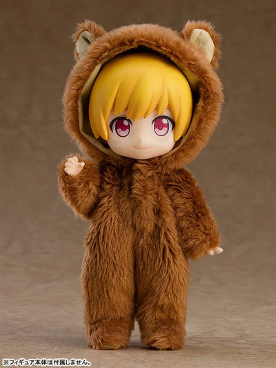 Nendoroid Doll Kigurumi Pajama - Bear - Brown (Good Smile Company)ㅤ – Good Smile Company – ActionFigure Brasil — close