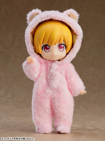 Nendoroid Doll Kigurumi Pajama - Bear - Pink (Good Smile Company)ㅤ – Good Smile Company – ActionFigure Brasil — close