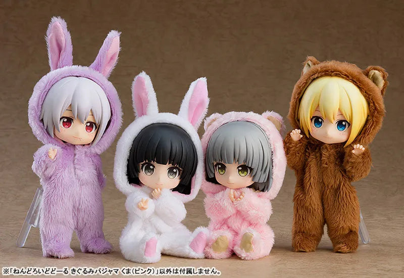 Nendoroid Doll Kigurumi Pajama - Bear - Pink (Good Smile Company)ㅤ – Good Smile Company – ActionFigure Brasil