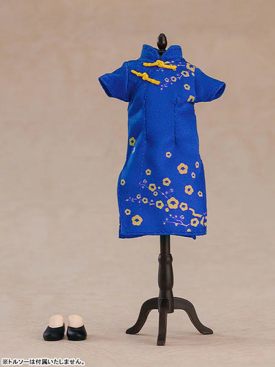 Nendoroid Doll: Outfit Set - Chinese Dress - Blue (Good Smile Company)ㅤ – Good Smile Company – ActionFigure Brasil — close
