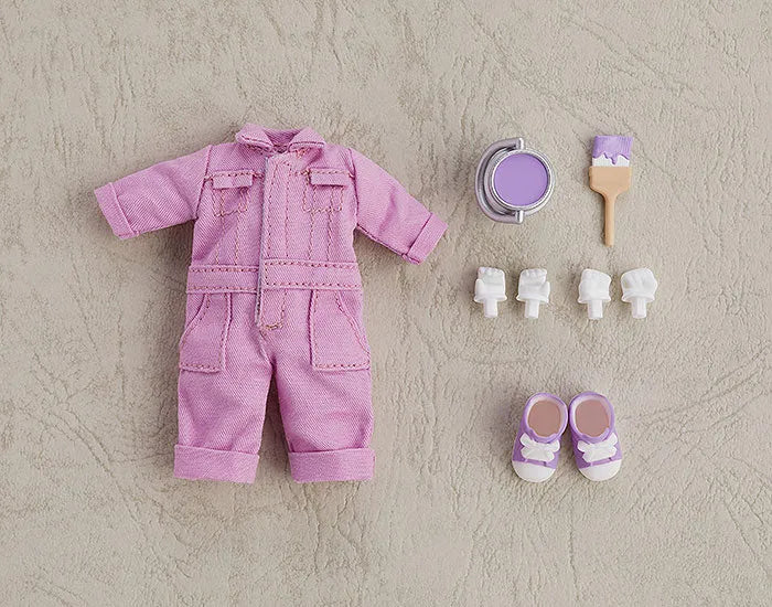Nendoroid Doll: Outfit Set - Colorful Coveralls - Purple (Good Smile Company)ㅤ – Good Smile Company As Manufacturer – ActionFigure Brasil