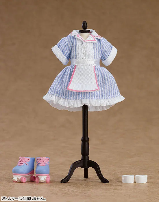 Nendoroid Doll Outfit Set Diner:Girl (Blue)ㅤ – Good Smile Company – ActionFigure Brasil