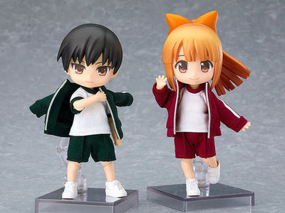 Nendoroid Doll: Outfit Set - Gym Clothes - Red (Good Smile Company)ㅤ – Good Smile Company – ActionFigureBrasil — detalhe do produto