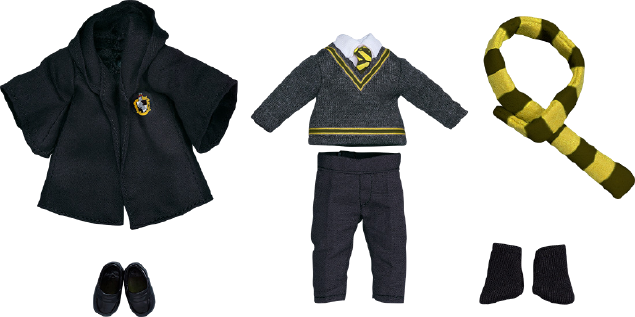 Nendoroid Doll: Outfit Set - Harry Potter Hufflepuff Uniform - Boy (Good Smile Company)ㅤ – Good Smile Company – ActionFigure Brasil