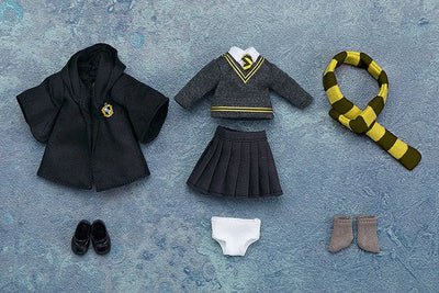 Nendoroid Doll: Outfit Set - Harry Potter Hufflepuff Uniform - Girl (Good Smile Company)ㅤ – Good Smile Company – ActionFigureBrasil — detalhe do produto