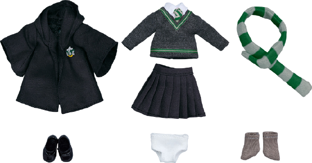 Nendoroid Doll: Outfit Set - Harry Potter Slytherin Uniform - Girl (Good Smile Company)ㅤ – Good Smile Company – ActionFigure Brasil