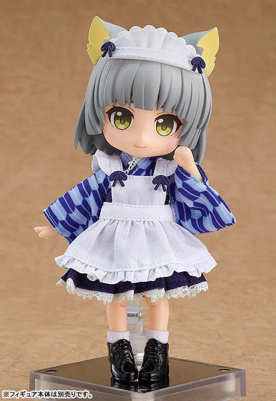 Nendoroid Doll: Outfit Set - Japanese-Style Maid - Blue (Good Smile Company)ㅤ – Good Smile Company – ActionFigure Brasil