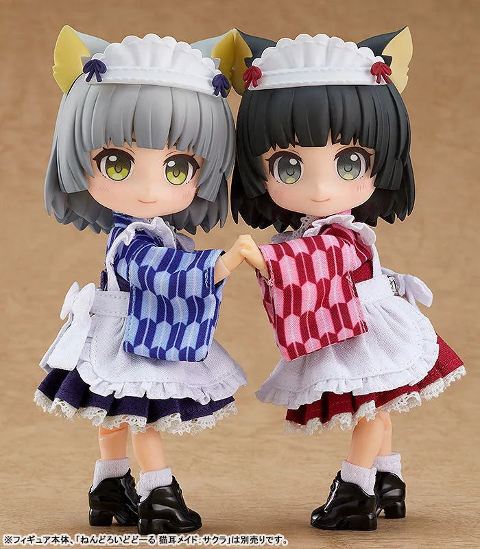 Nendoroid Doll: Outfit Set - Japanese-Style Maid - Blue (Good Smile Company)ㅤ – Good Smile Company – ActionFigure Brasil