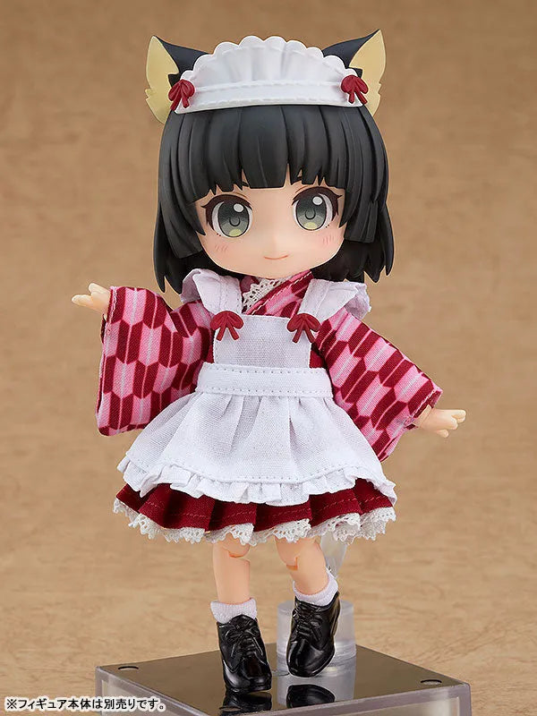 Nendoroid Doll: Outfit Set - Japanese-Style Maid - Pink (Good Smile Company)ㅤ – Good Smile Company – ActionFigure Brasil